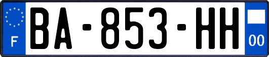 BA-853-HH