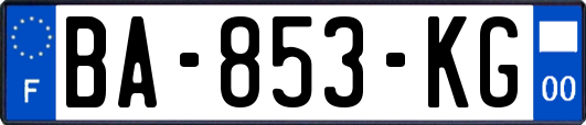 BA-853-KG