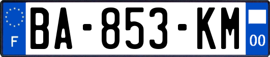 BA-853-KM