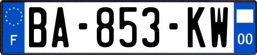 BA-853-KW