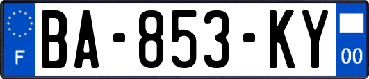 BA-853-KY
