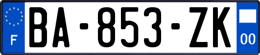 BA-853-ZK