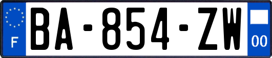 BA-854-ZW