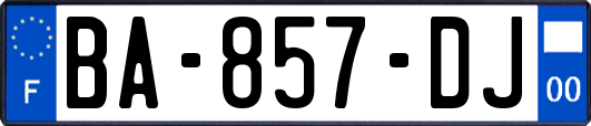 BA-857-DJ