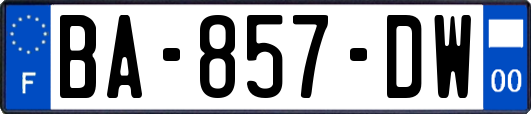 BA-857-DW