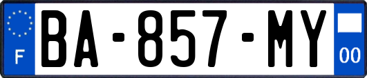 BA-857-MY