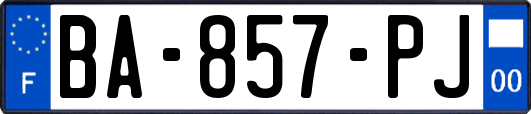 BA-857-PJ
