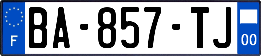 BA-857-TJ