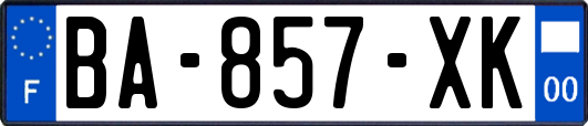 BA-857-XK