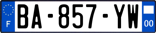 BA-857-YW