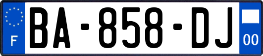 BA-858-DJ