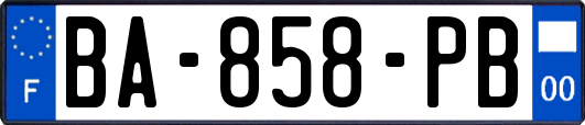 BA-858-PB