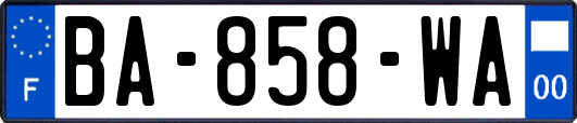 BA-858-WA