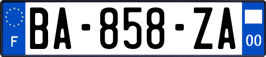 BA-858-ZA