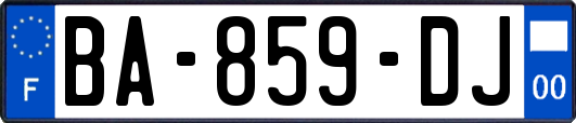 BA-859-DJ