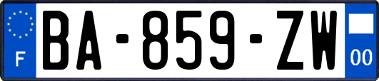 BA-859-ZW