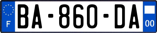 BA-860-DA