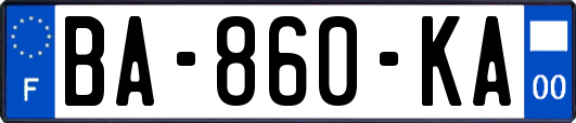 BA-860-KA