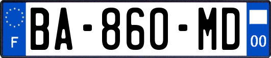 BA-860-MD