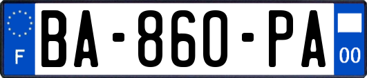 BA-860-PA