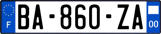 BA-860-ZA