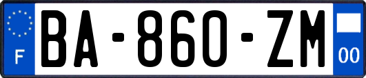 BA-860-ZM