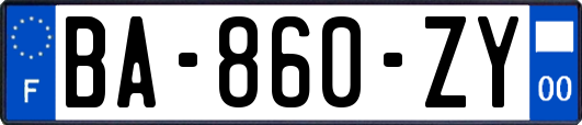 BA-860-ZY