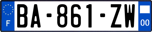 BA-861-ZW