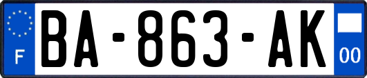 BA-863-AK