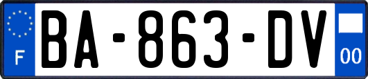 BA-863-DV