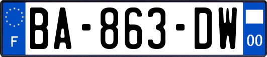 BA-863-DW