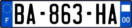 BA-863-HA