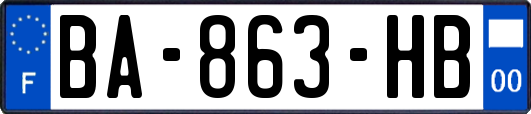 BA-863-HB