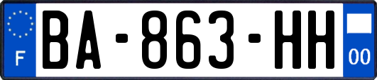 BA-863-HH