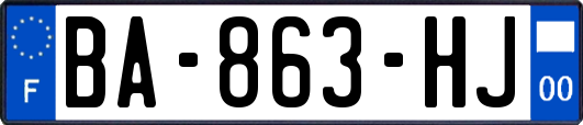 BA-863-HJ