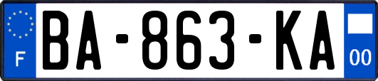 BA-863-KA