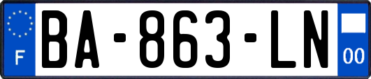 BA-863-LN
