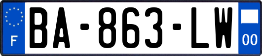 BA-863-LW