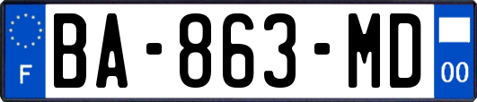 BA-863-MD