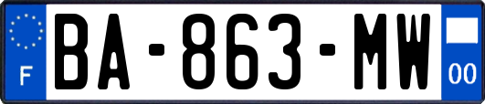 BA-863-MW
