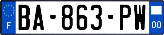 BA-863-PW