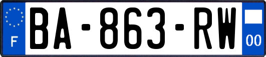 BA-863-RW