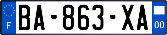 BA-863-XA
