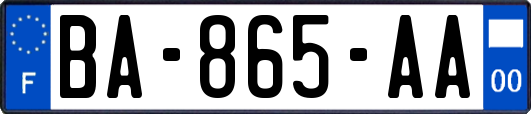 BA-865-AA