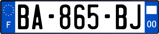 BA-865-BJ