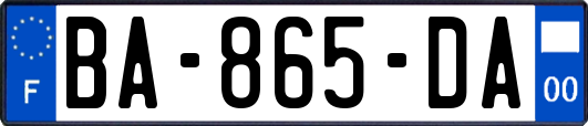 BA-865-DA