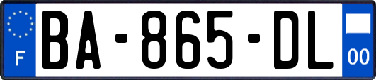 BA-865-DL