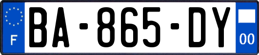 BA-865-DY