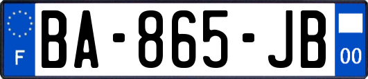BA-865-JB