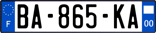 BA-865-KA